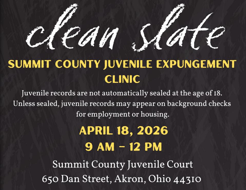 Feature image for Summit County Juvenile Expungement Clinic